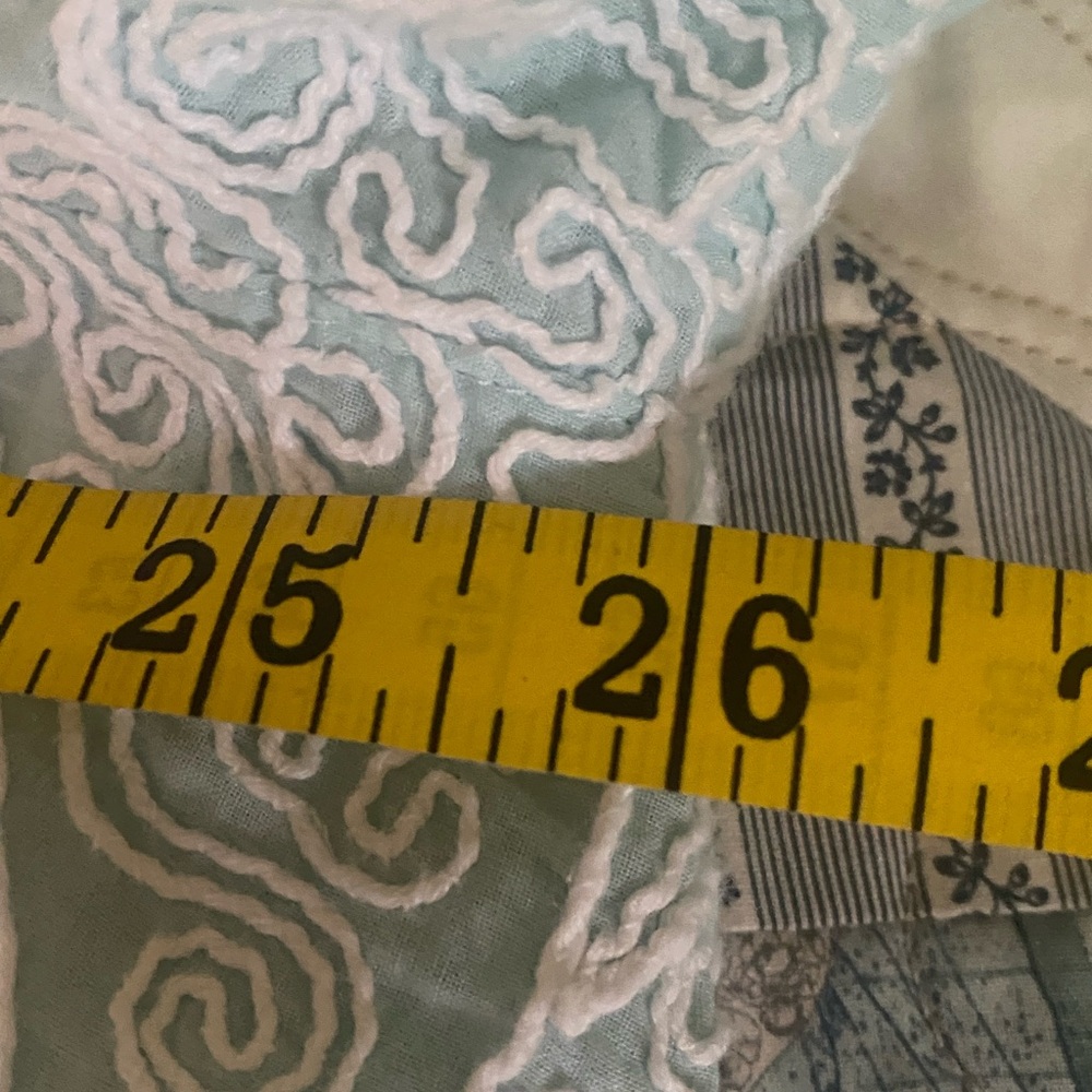 J. Jill Sea glass Leaf-Print Tunic Top - Picture 10 of 14